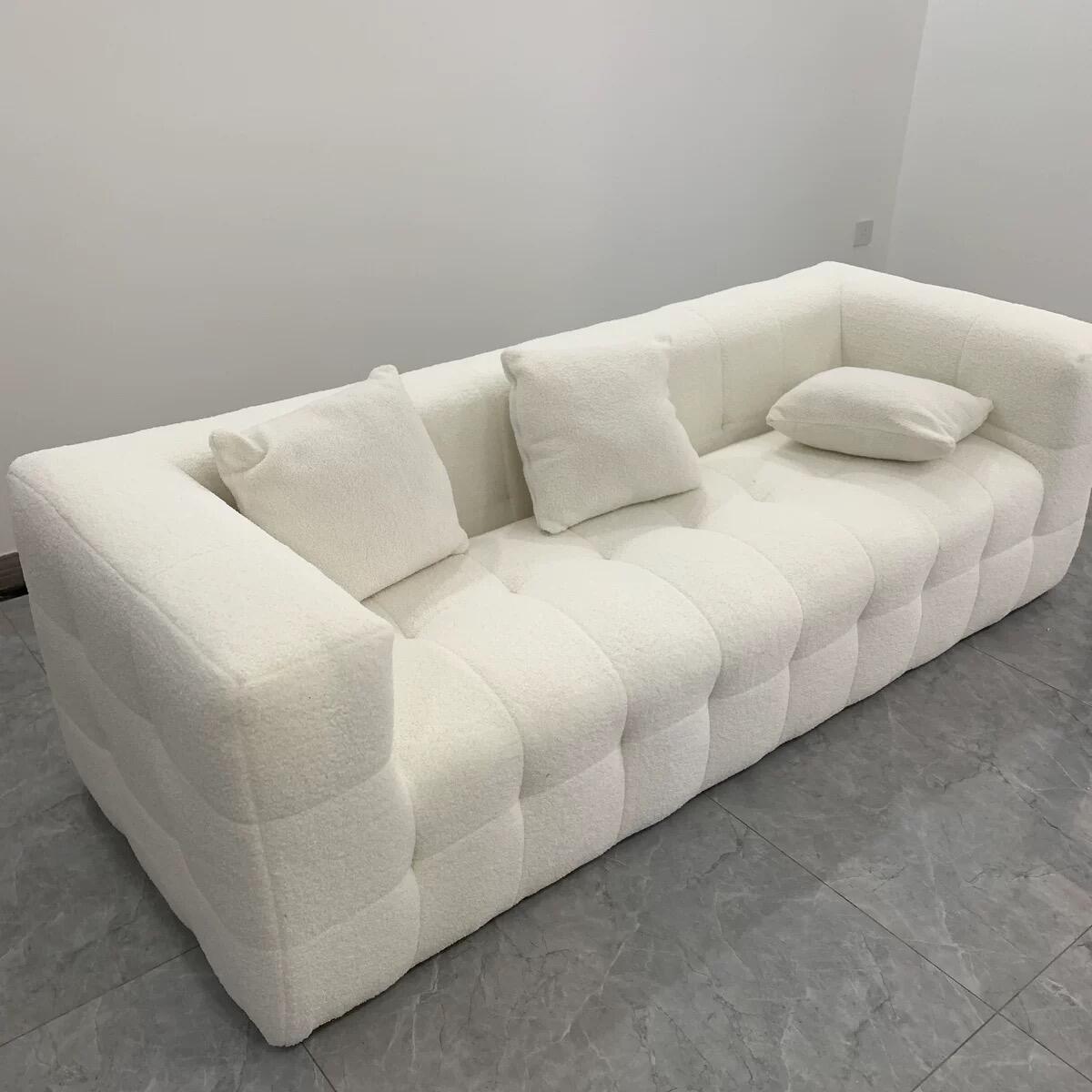 compressed sofa brown