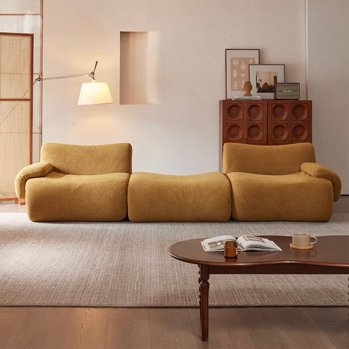 bamboo compression sofa